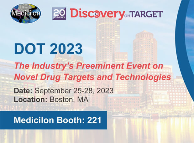 在DOT2023探索新型靶点，不朽情缘mg官网戴学东博士带领团队赴会